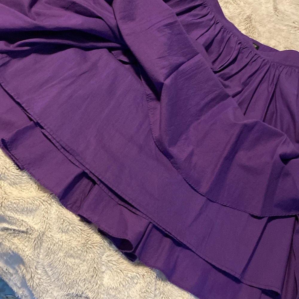 J. Crew Purple Midi Skirt - Picture 7 of 9
